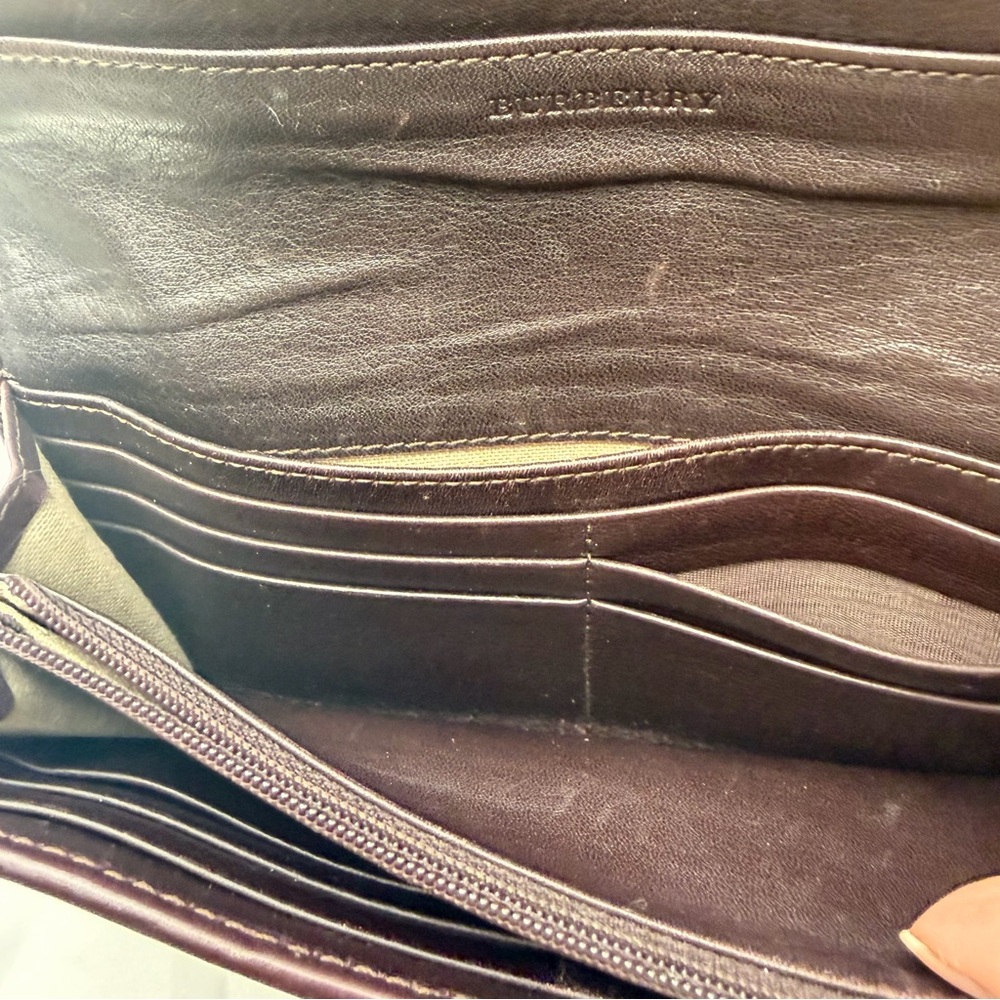 Burberry Nova Check Trifold Wallet - Picture 9 of 10
